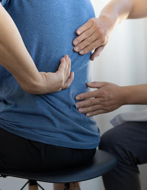 Sesión de Quiropraxia
