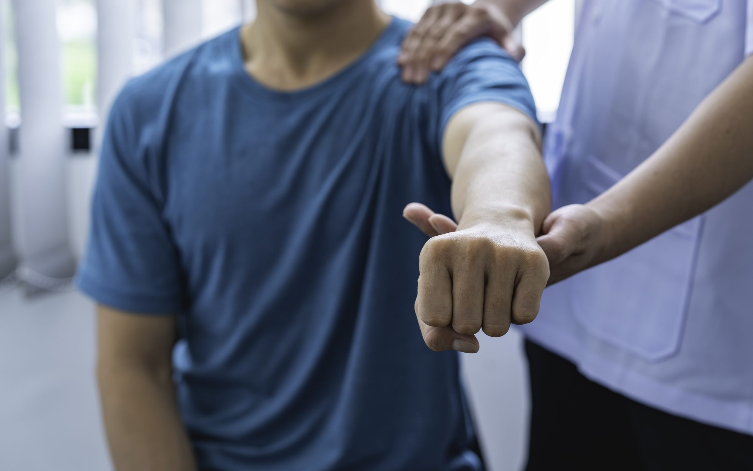 sesión de kinesiología